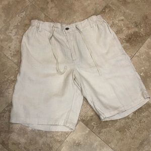 Tasso Elba Island linen shorts